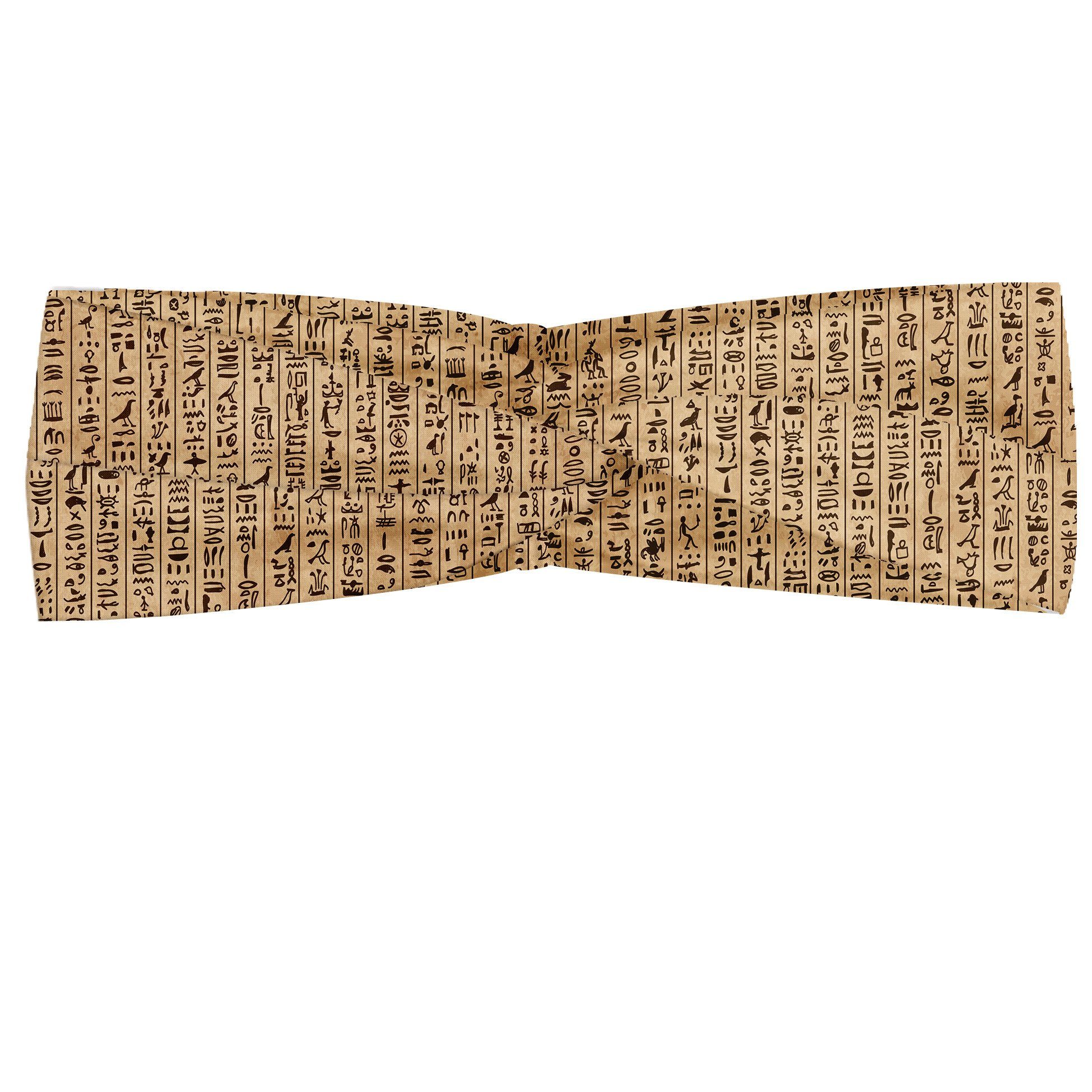 Abakuhaus Stirnband Elastisch und Angenehme alltags accessories ägyptisch Ancinet Hieroglyphs
