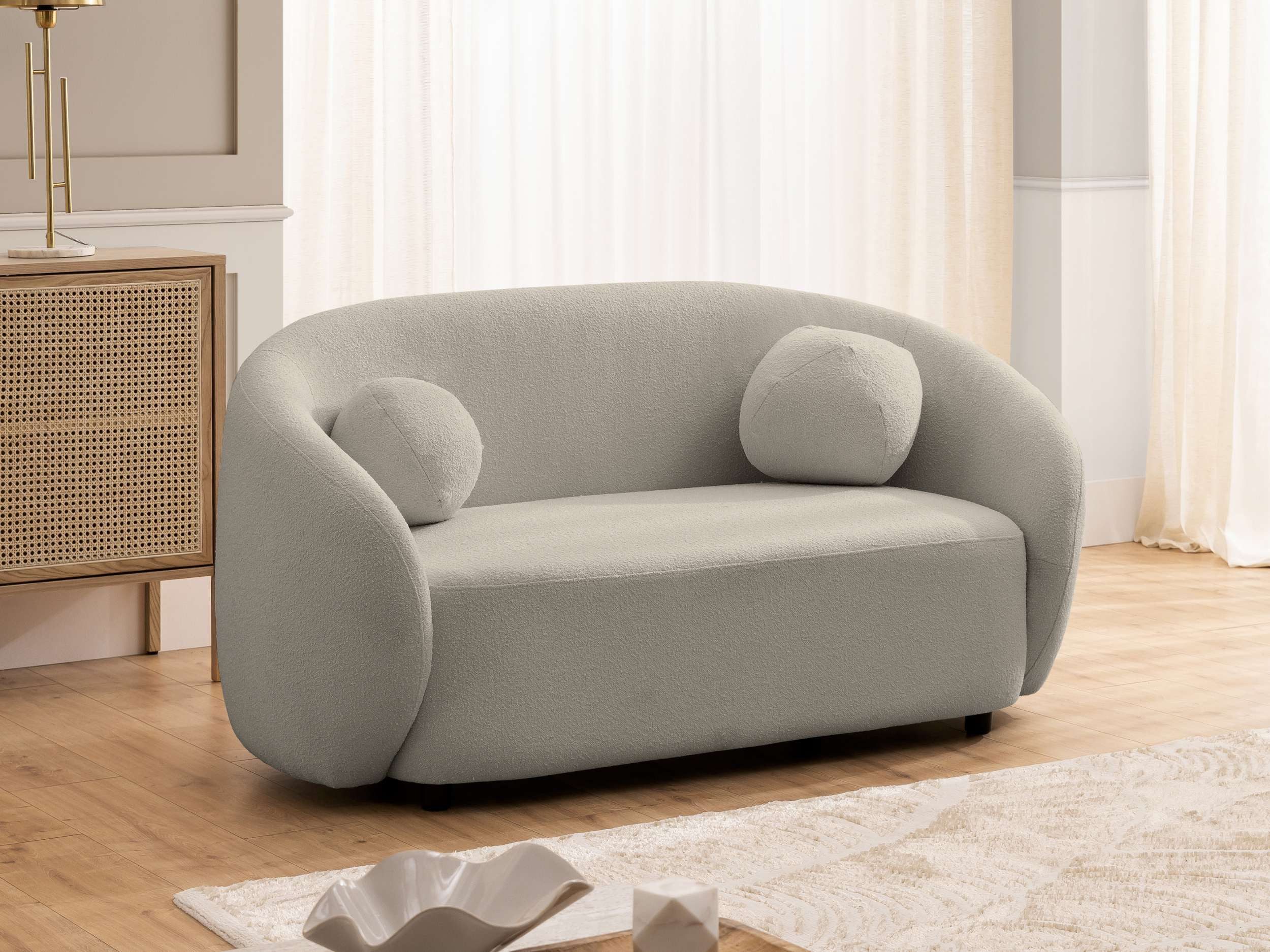 99rooms Polstergarnitur Branko, (Couchgarnitur, Set (3-tlg), bestehend aus 3-Sitzer Sofa, 2-Sitzer Sofa, Sessel, mit Rundumbezug