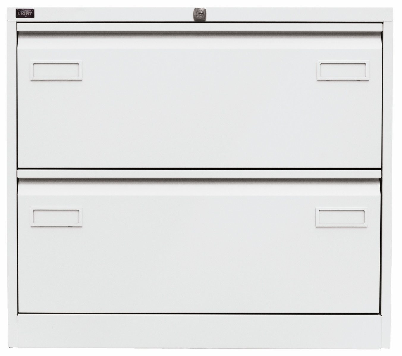 Bisley Hängeregisterschrank Hängeregistraturschrank Light in Verkehrsweiß - Maße: H 71 x B 80 x T 62 cm