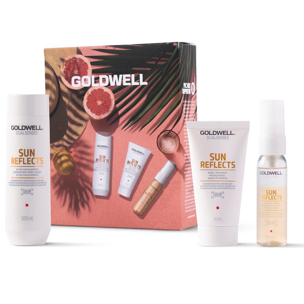 Goldwell Haarpflege-Set Goldwell Sun Reflects Sommer Set