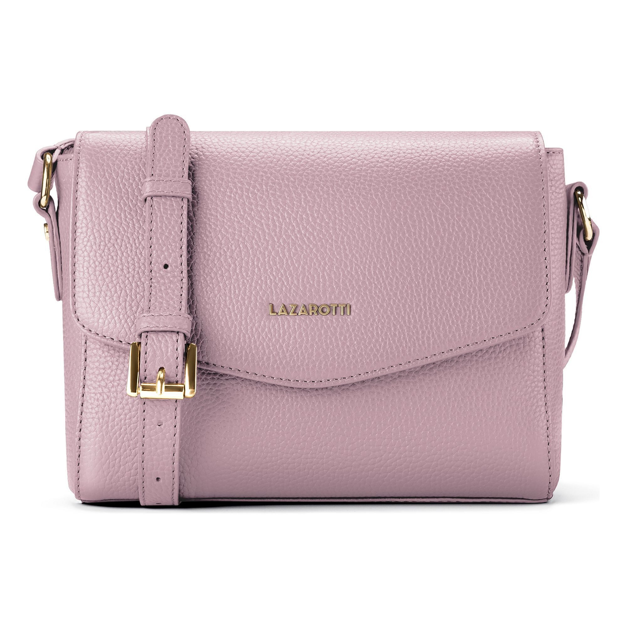 Lazarotti Umhängetasche Bologna Leather, Leder