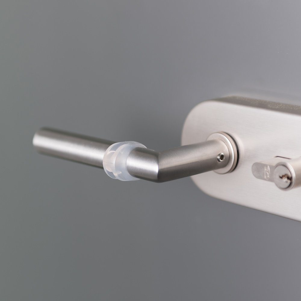 sossai® Wandtürstopper Transparenter Türklinkenpuffer TKP1 (5 St) günstig online kaufen