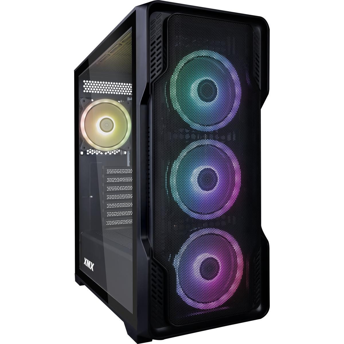 XMX Casual Gamer PC II Gaming-PC (Intel Core i7 12700KF, Radeon RX 6600, 512 GB SSD, Wasserkühlung)
