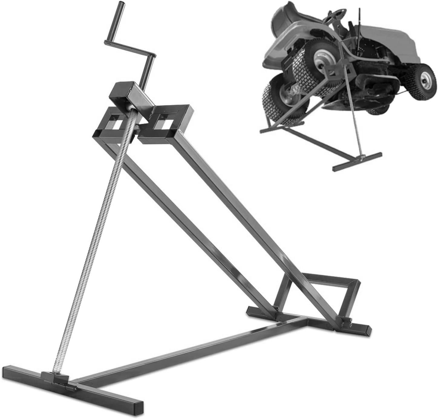 KOMFOTTEU Rasentraktor Hebevorrichtung, 400kg, 115 x 50 x 20 cm