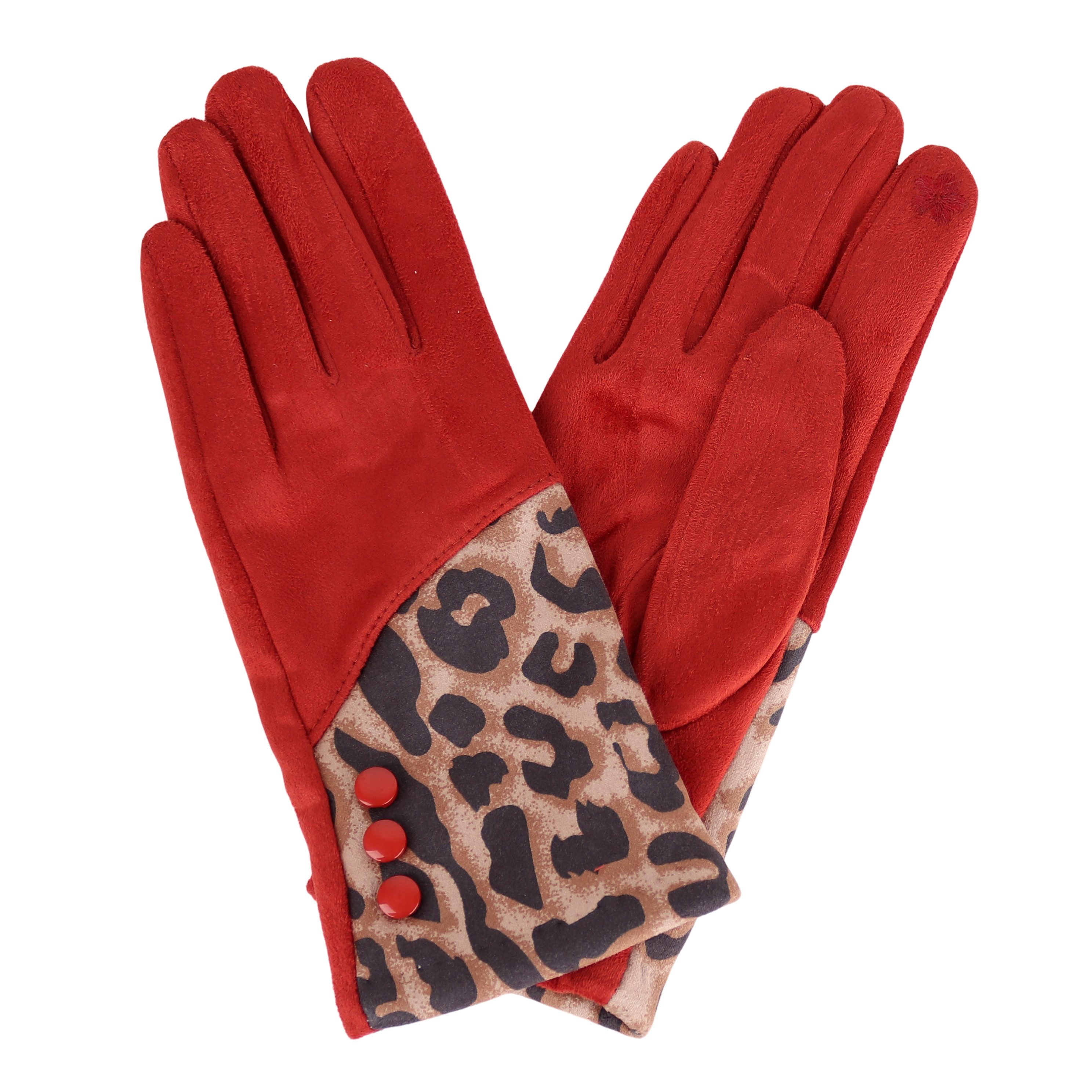 MIRROSI Fleecehandschuhe Damen Touchscreen Handschuhe gefüttert Warm ONESIZ günstig online kaufen