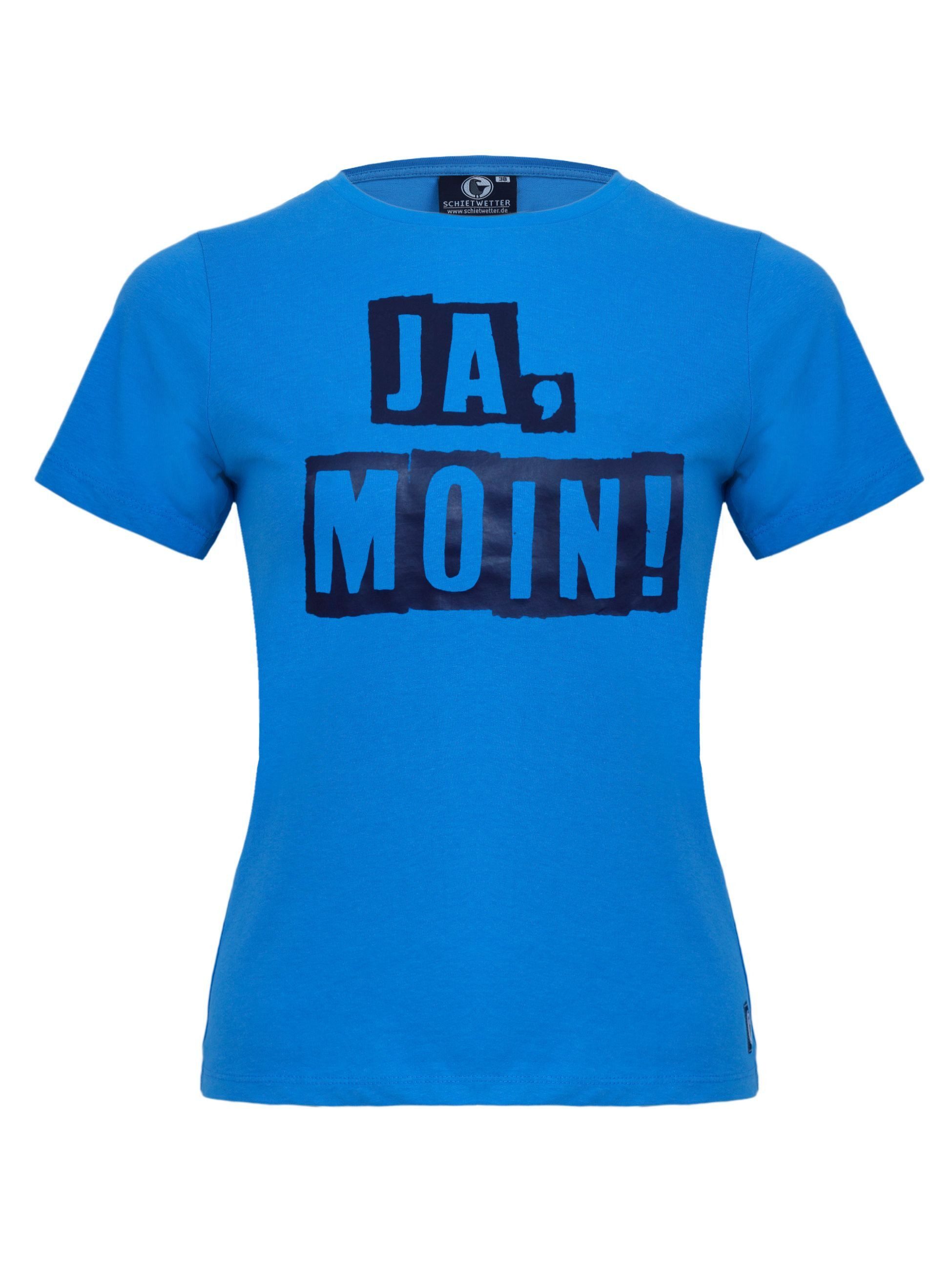 Schietwetter T-Shirt Damen "Ja Moin", 100% günstig online kaufen