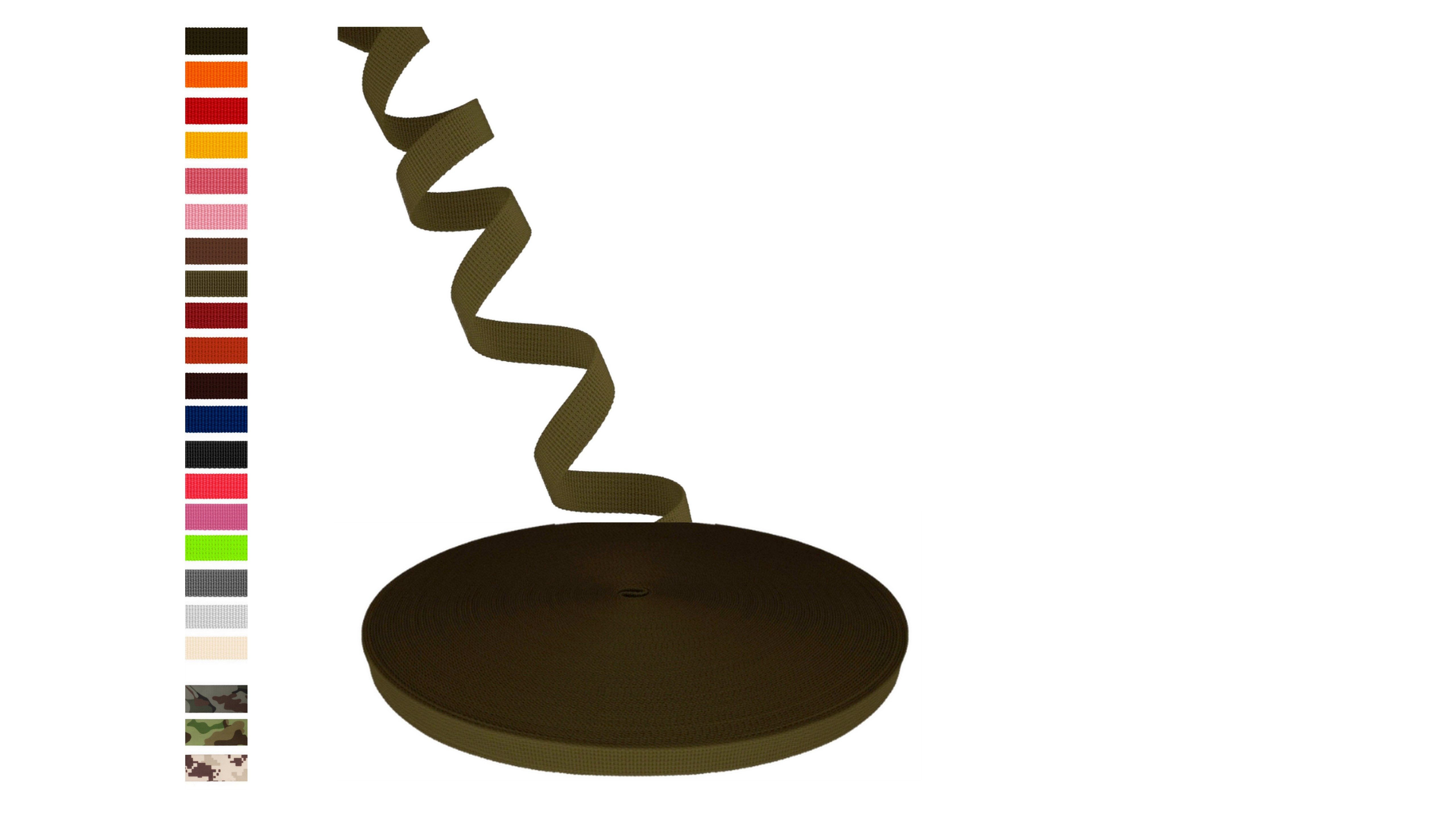 PaulZdrada 3 m Gurtband, 25 mm breit, Rollladengurt Polyester Premium Rollladengurt