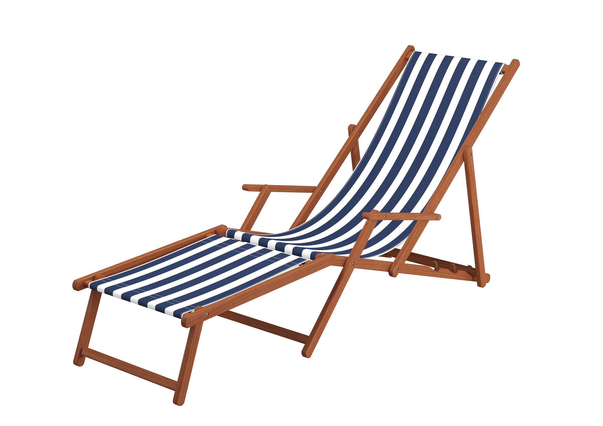 ERST-HOLZ Gartenliege Holz-Liegestuhl Sonnenliege Strandliege mit günstig online kaufen