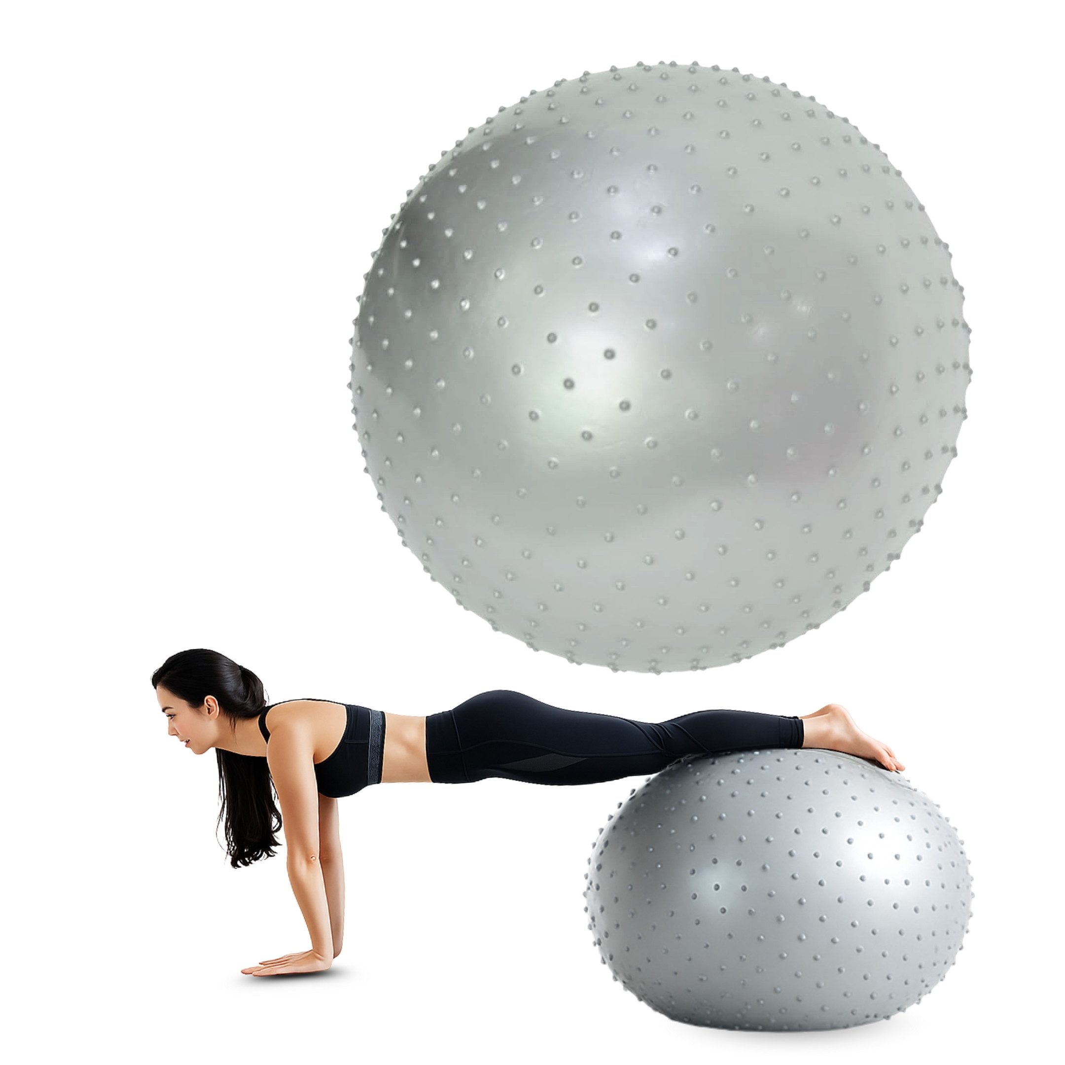 Endless Yogaball dicker Yogaball, PVC Gymnastikball, platzsicherer Yogaball (Sowohl für Männer als auch für Frauen, Sowohl für Männer als auch für Frauen), Balance Ball Stuhl für Fitness Workout Stabilität Pilates
