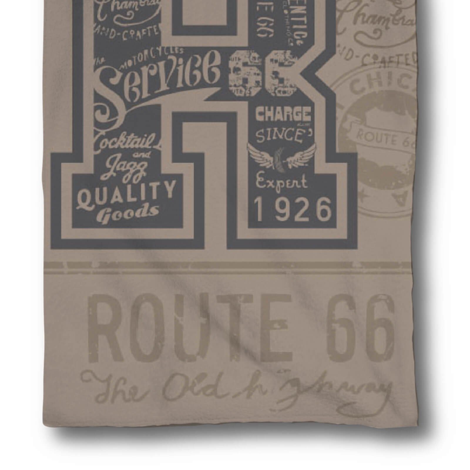 ESPiCO Strandtuch Strandlaken Route 66 The old Highway, Frottee (1-St), Badetuch, USA, Chopper, Biker – Bild 3 von 5