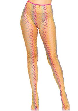 Leg Avenue Strumpfhose Netz-Strumpfhose Pride - Regenbogenfarben