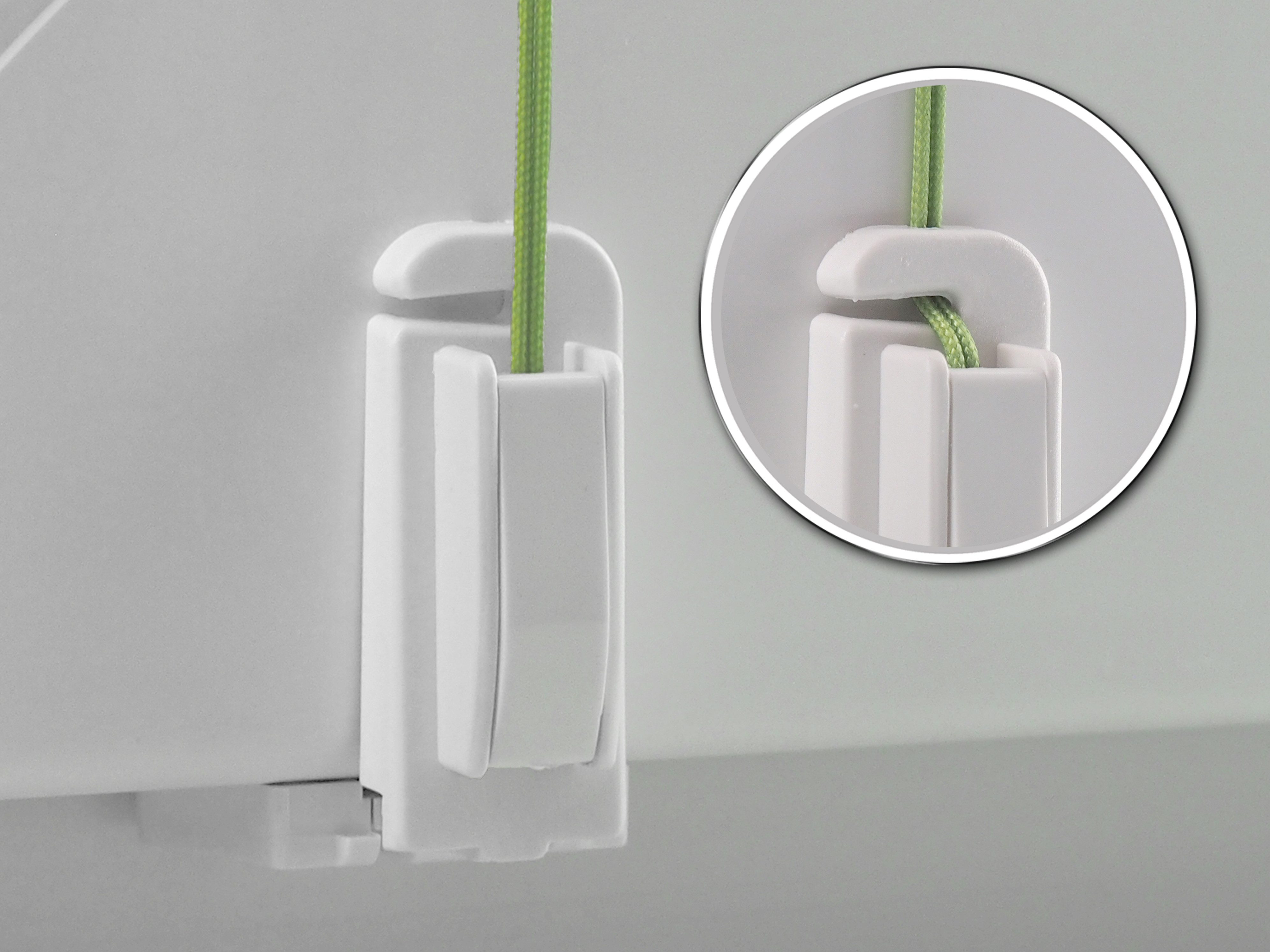 dekohaken24.de Klemmträger Fensterhaken für Plissees inkl. Klemmschuh/Spann günstig online kaufen