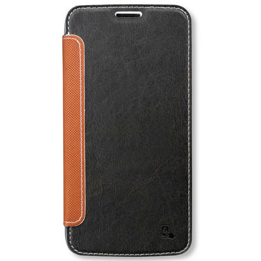 Handytasche Book Case Handyhülle für Samsung Galaxy S6E Schwarz 4ST7007 (Book Cover)