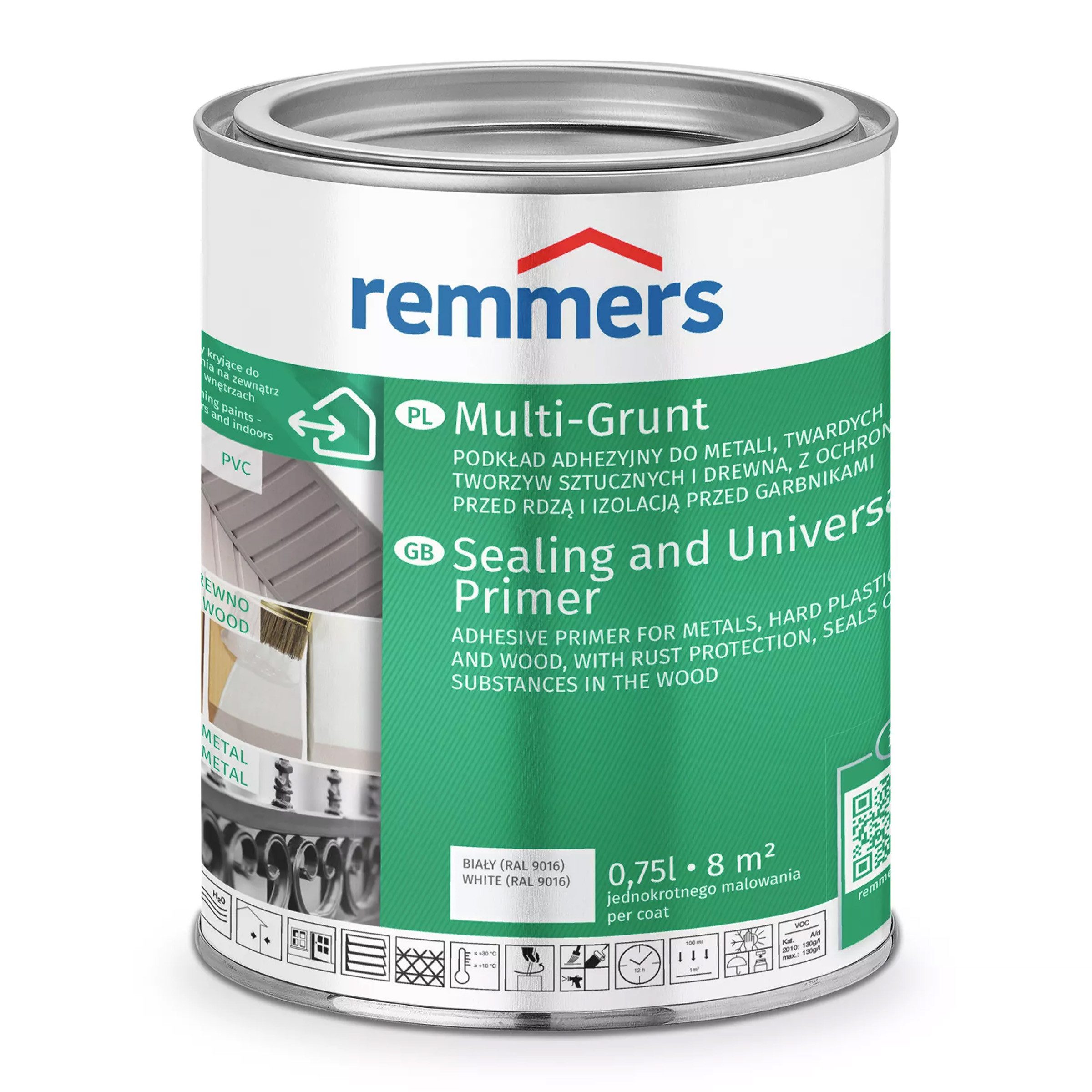 Remmers Universalgrundierung Remmers Allgrund Isoliergrund Rostschutz Holz Zink PVC Haftgrund