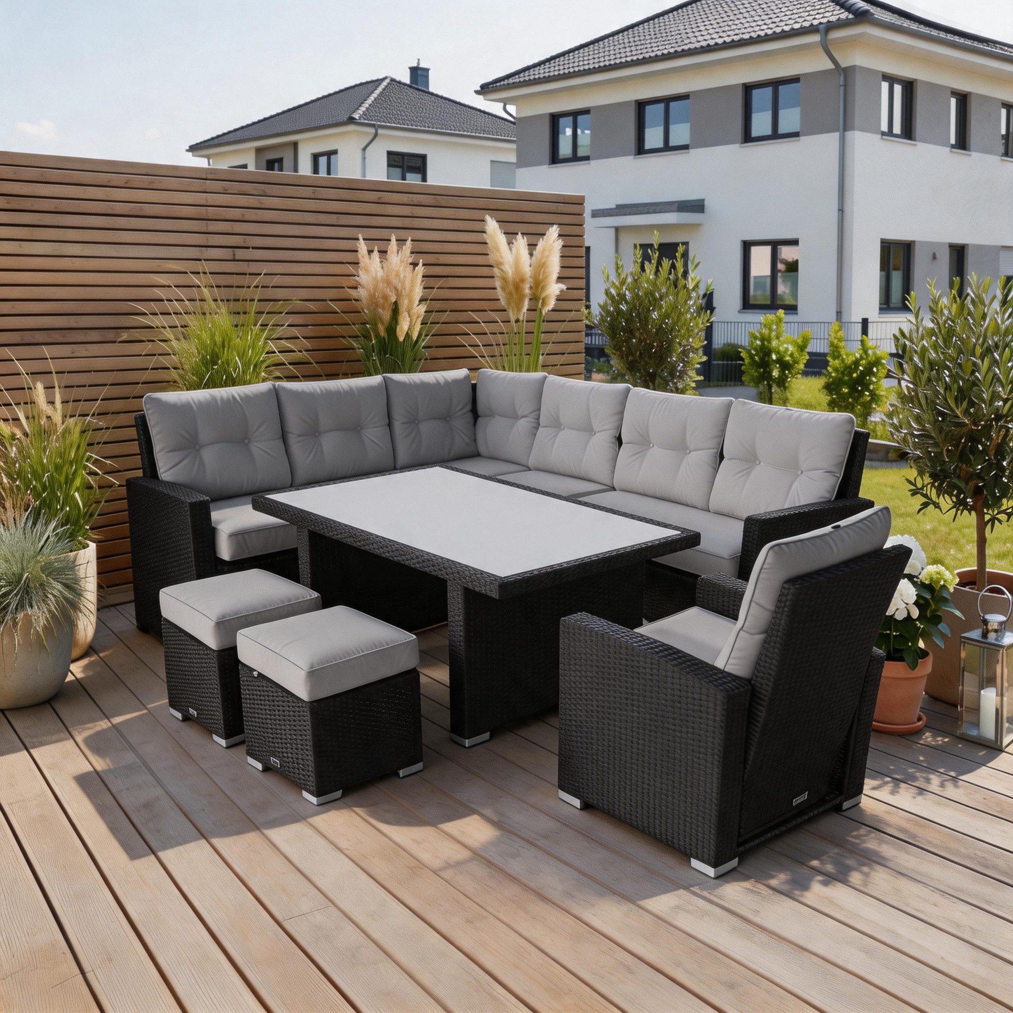 Ragnarök Möbel-Design Gartenlounge-Set Gartenmöbel DS13XL – Bild 2 von 5