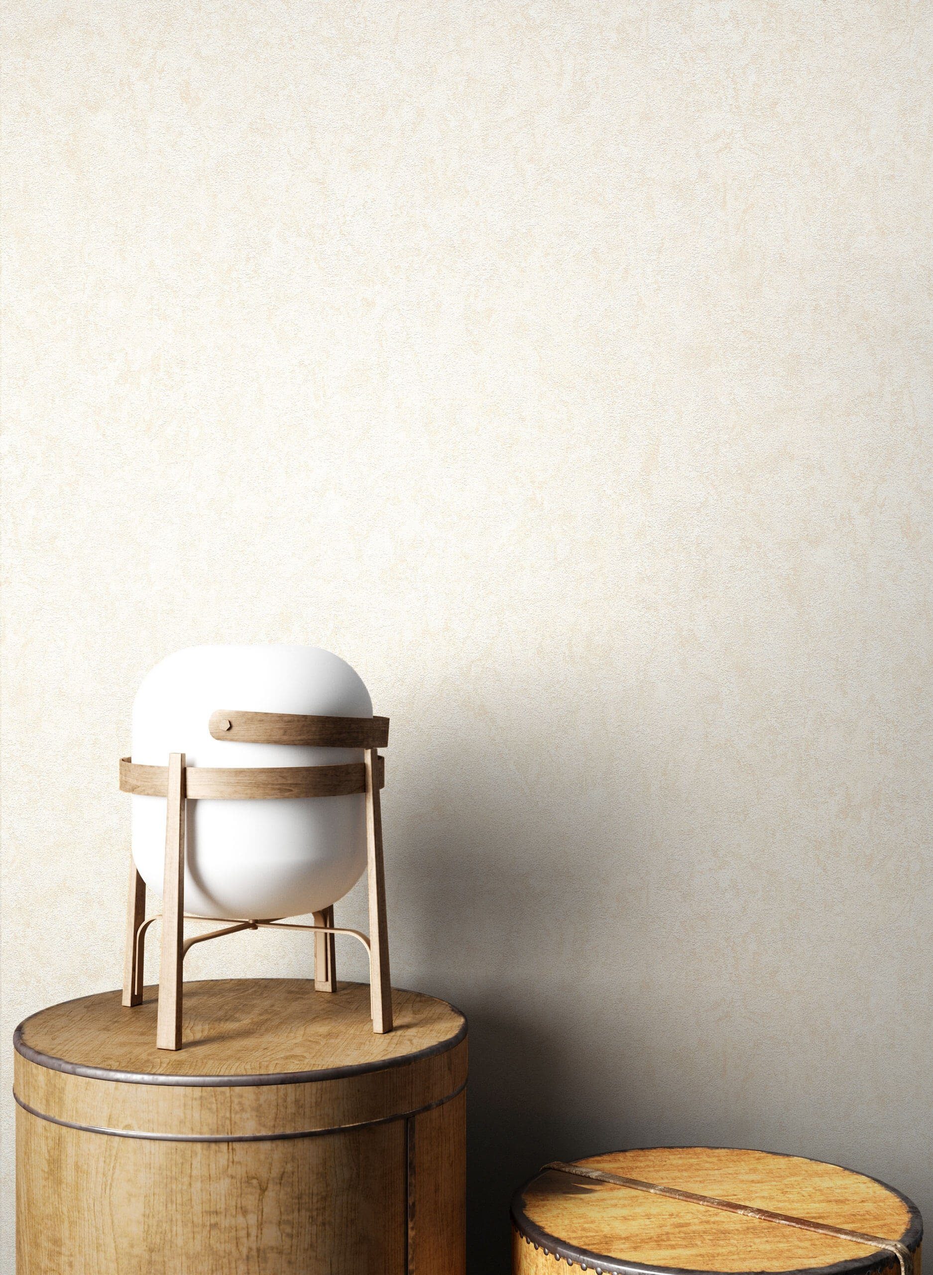 Newroom Vliestapete, Beige Tapete Industrial Beton günstig online kaufen