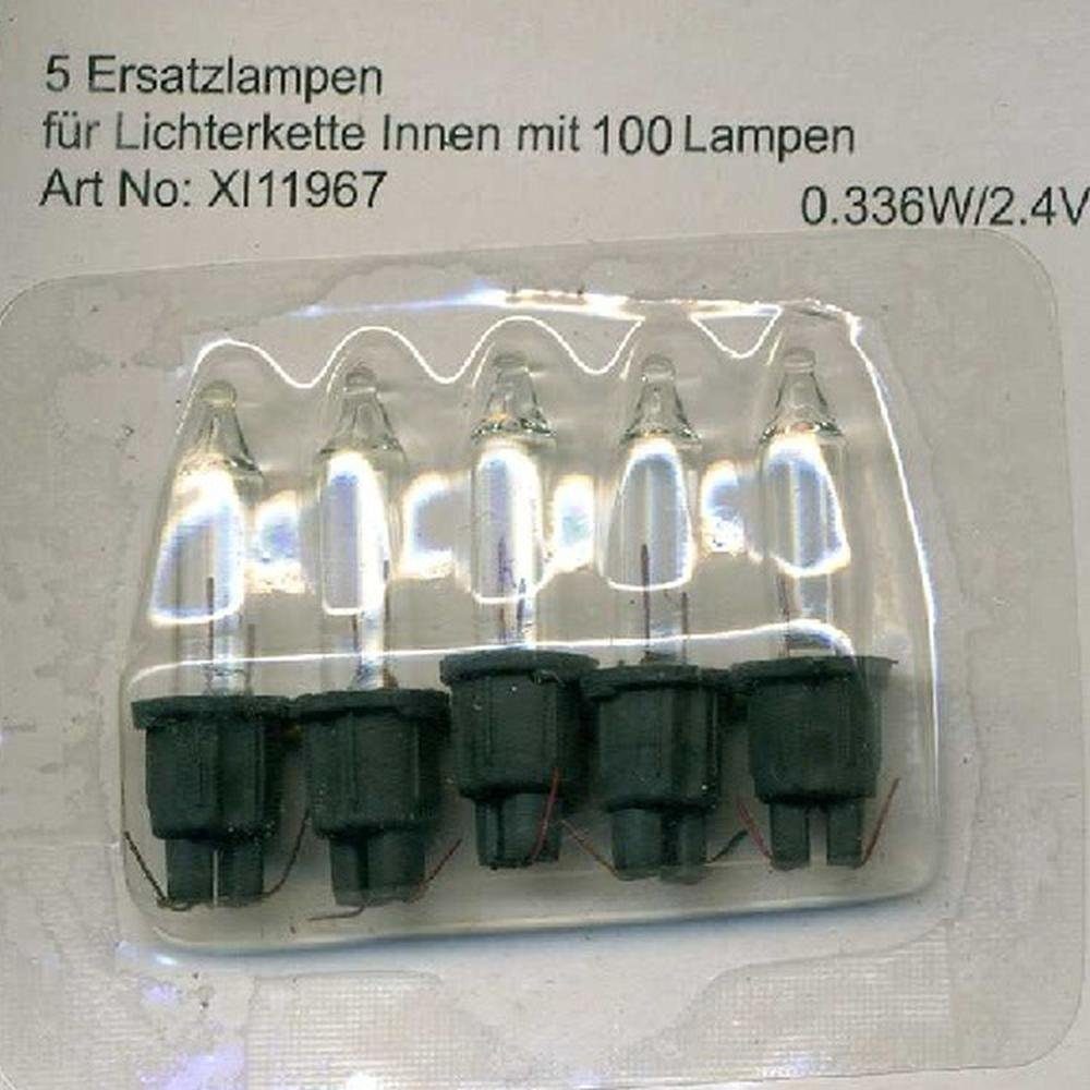 Nipach Lichterkette XI11967 Ersatzlampen 5er 2,4V/0,336W-für 100er günstig online kaufen