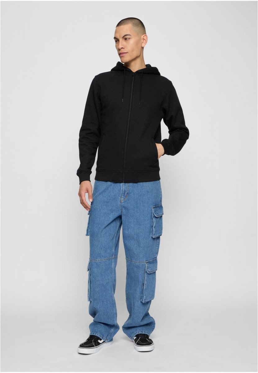 URBAN CLASSICS Kapuzensweatjacke 2-tone Zip Hoody Kapuzenjacke Herren
