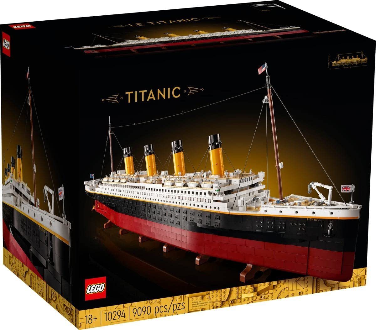 LEGO® Creator - Titanic Spielbausteine, (9090 St) günstig online kaufen