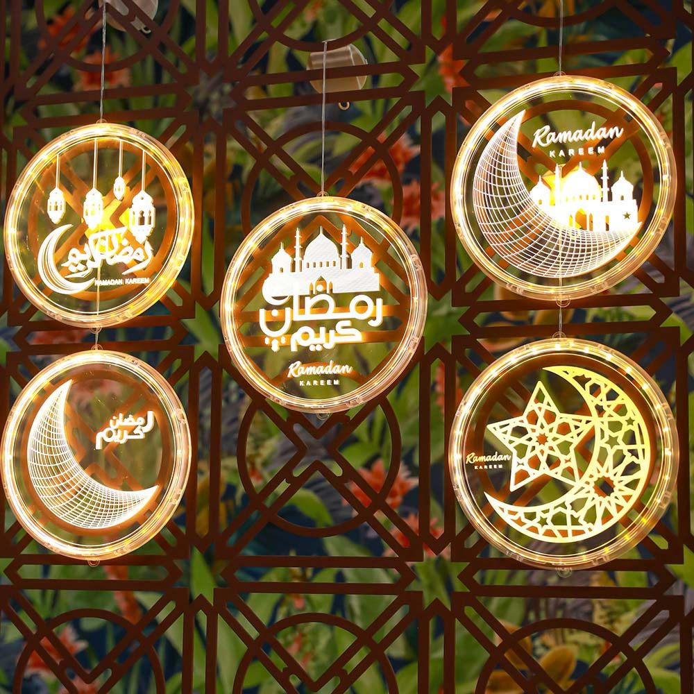 MUPOO LED-Lichterkette Eid Ramadan Lichterkette,6.3 Zoll LED Muslim Ramadan günstig online kaufen
