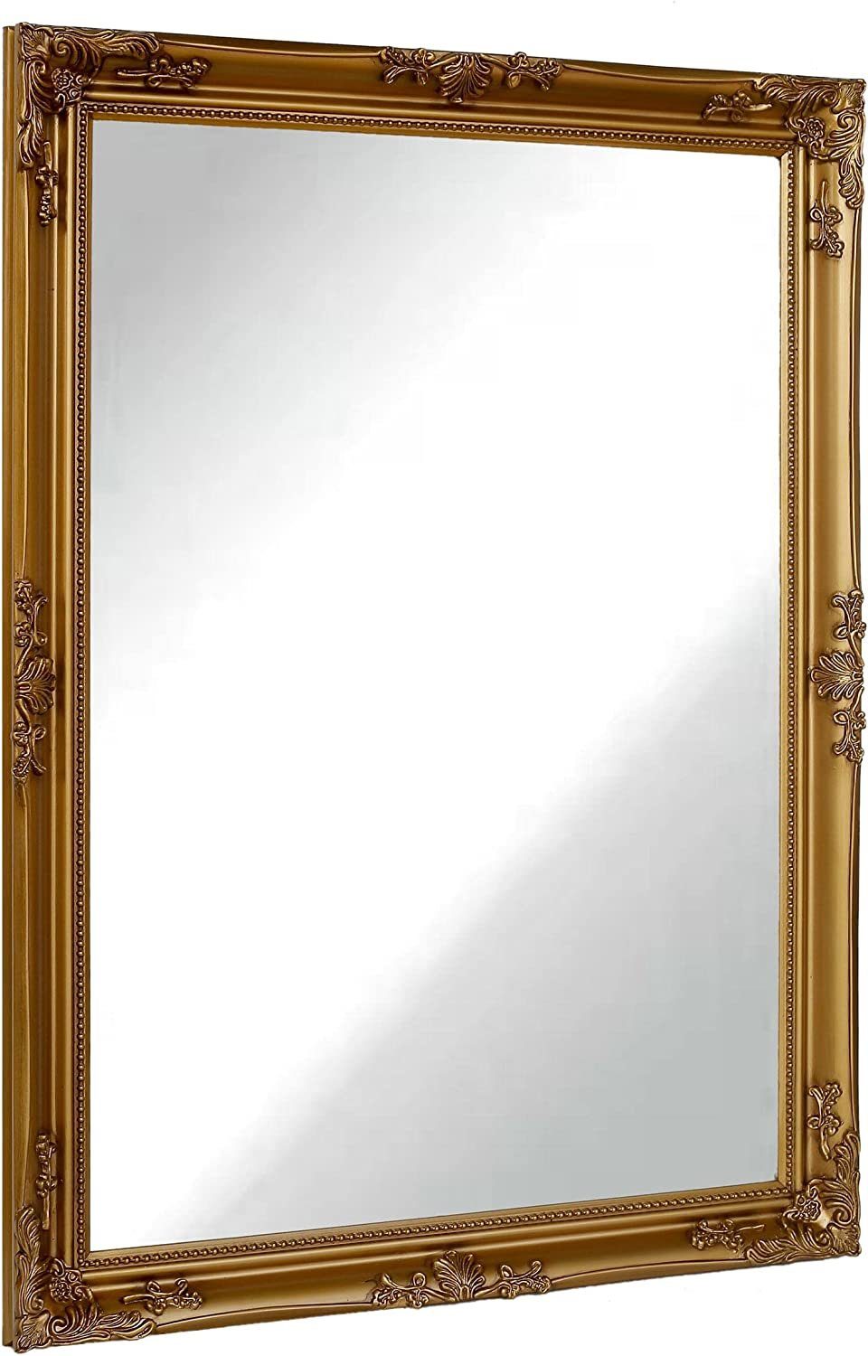 x 120 dasmöbelwerk Home Gold Wandspiegel LC 90 cm Wandspiegel