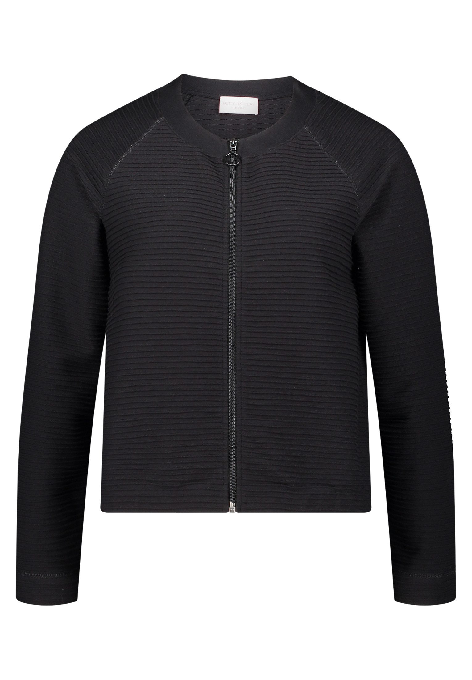 Betty Barclay Sweatjacke Damen mit Rippenstruktur