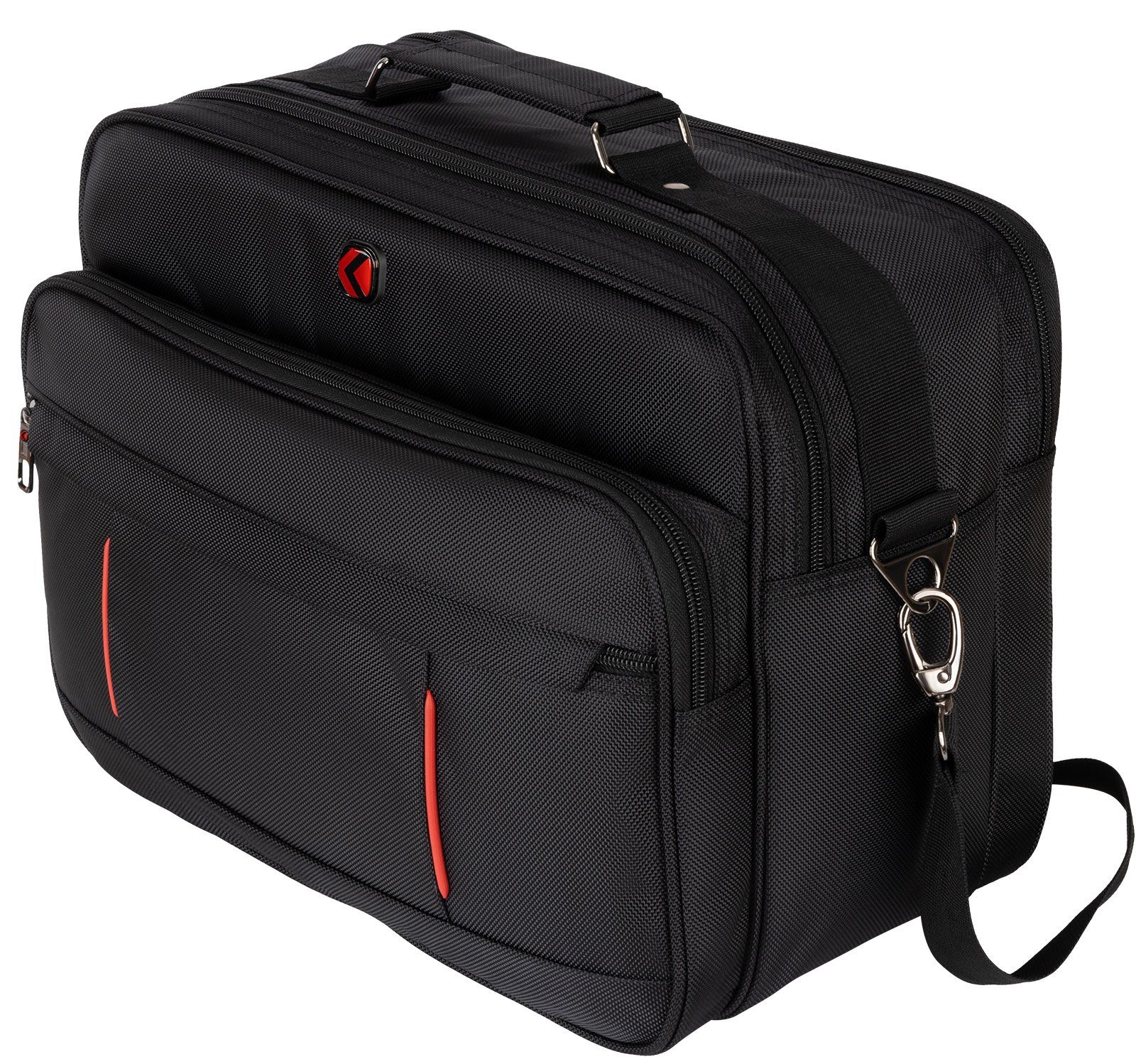 EAAKIE Umhängetasche EAAKIE Arbeitstasche Umhängetasche Flugbegleiter Herrentasche XXL – Bild 4 von 5