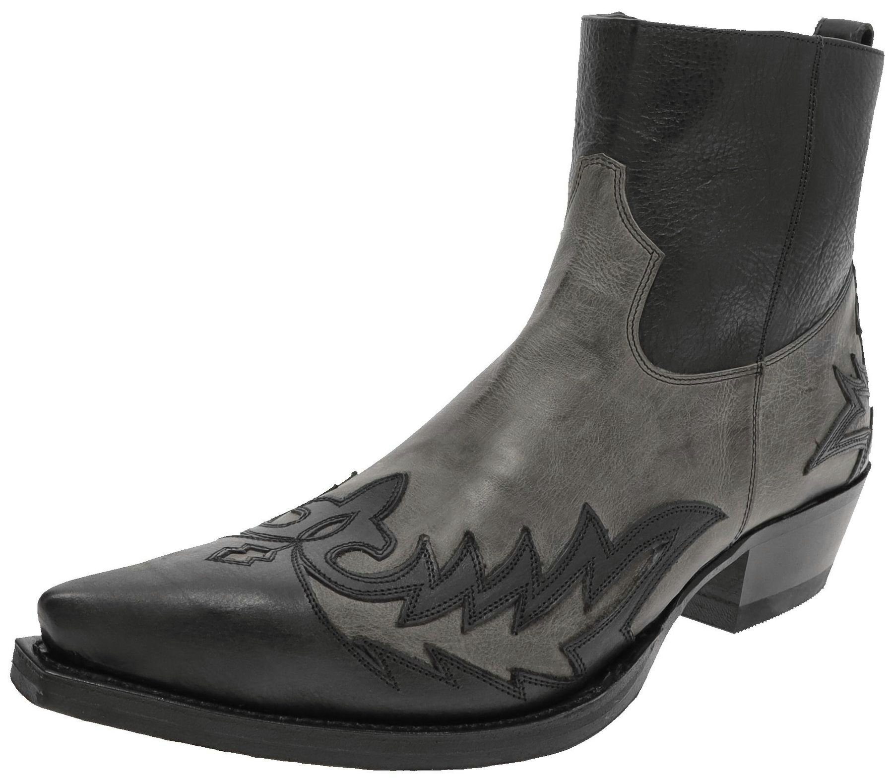 Sendra Boots »16698 Negro Grigio Herren Westernstiefelette Schwarz Grau«  Stiefelette online kaufen | OTTO