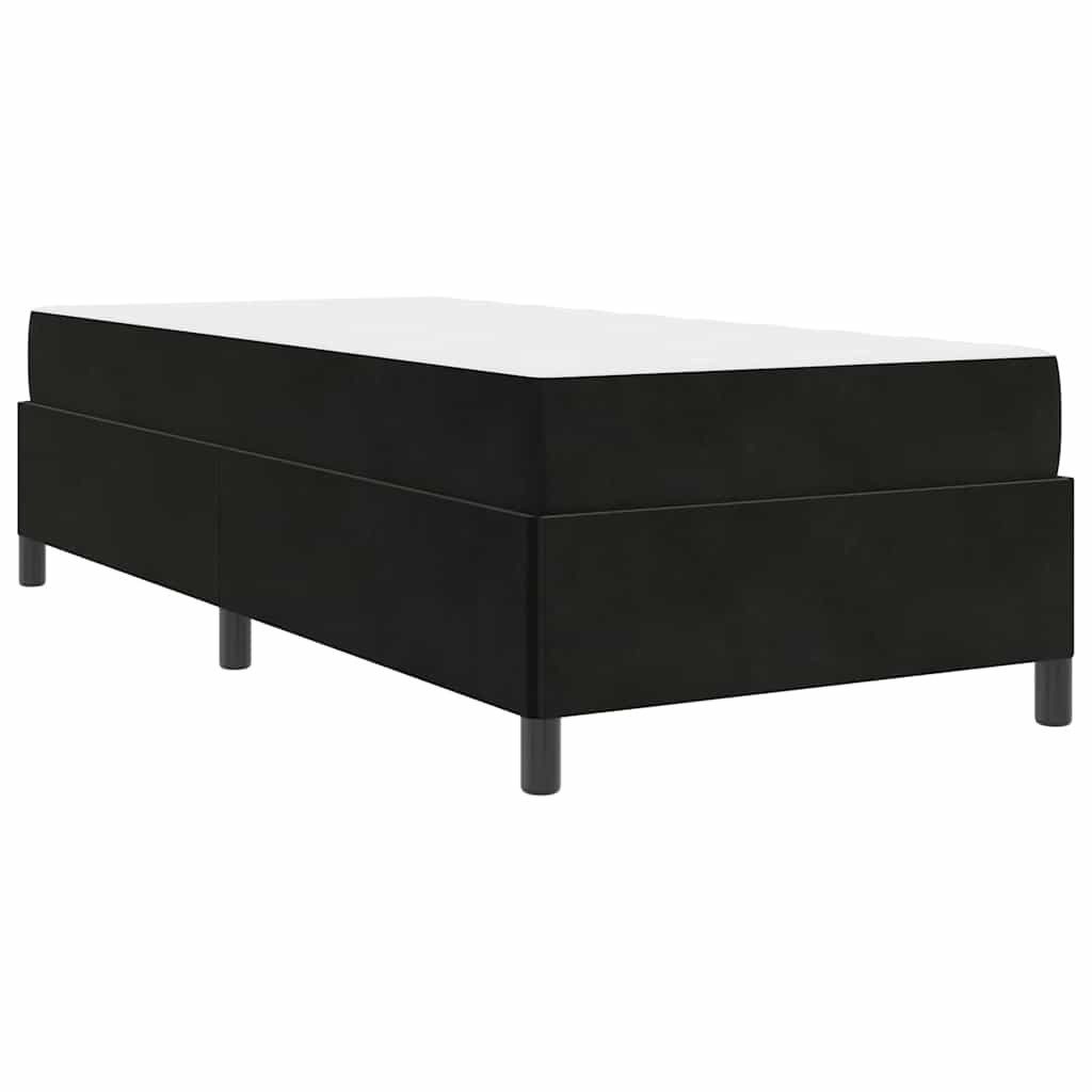 vidaXL Bett Bettgestell Schwarz und Weiß günstig online kaufen