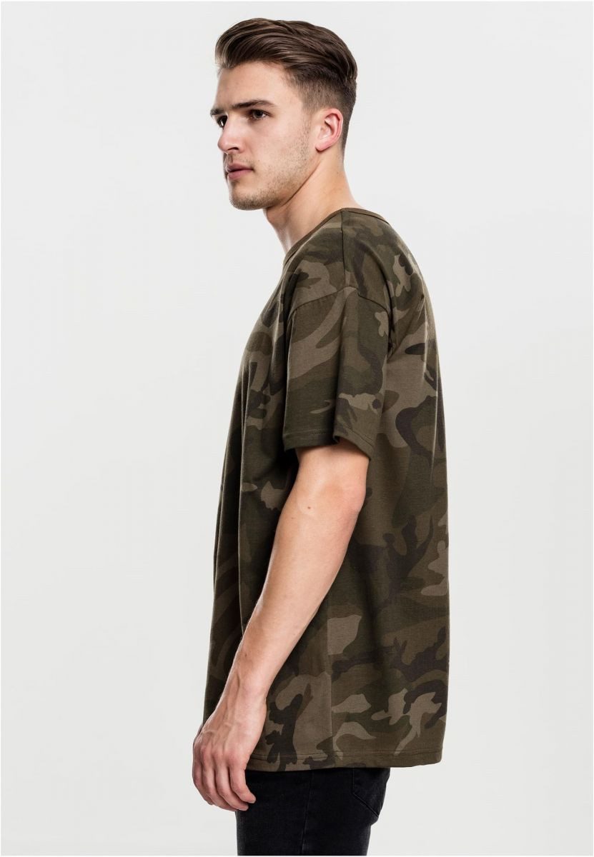 URBAN CLASSICS Rundhalsshirt Camo Oversized Tee