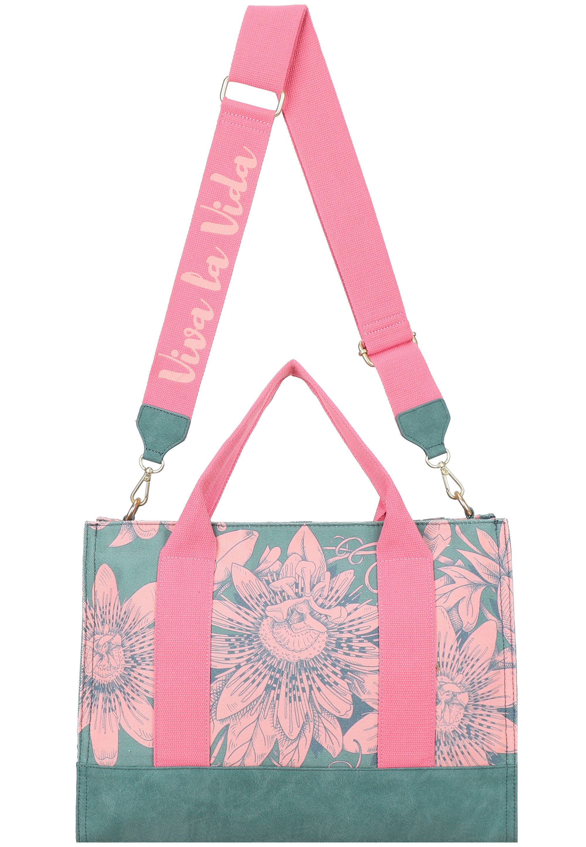 Fritzi aus Preußen Beuteltasche Fritzi x Frida Kahlo, mit Blumenprint