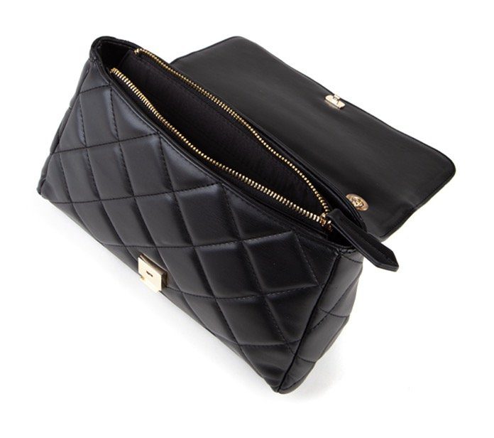 VALENTINO BAGS Umhängetasche OCARINA, Henkeltasche Schultertasche Handtasche Damen mit goldfarbenen Details – Bild 4 von 4