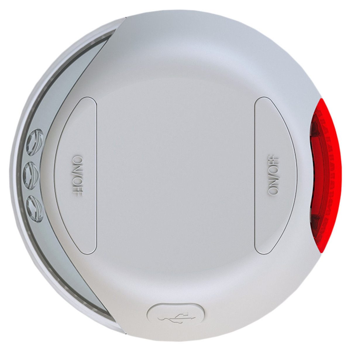 flexi Rollleine LED Lighting System hellgrau