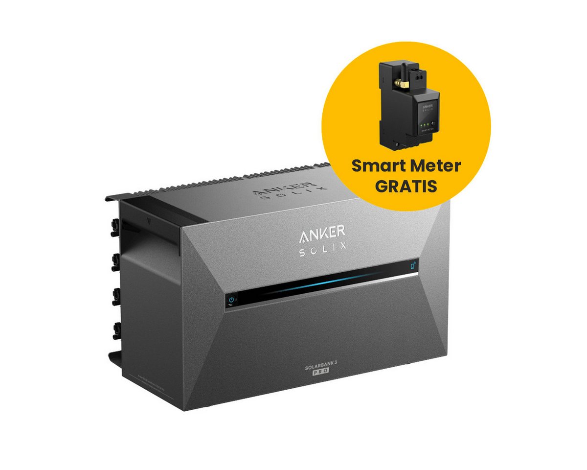 Thumbnail - Anker Balkonkraftwerk 3560W Solaranlage Anker SOLIX Solarbank 3 E2700 Pro mit Zusatzakkus