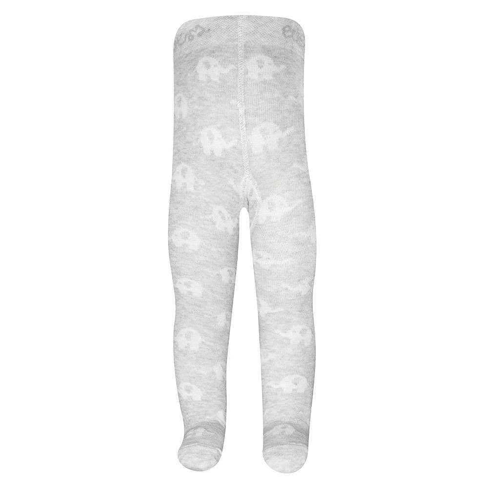 Ewers Strumpfhose Strumpfhose GOTS Elefant (2 St. 2er-Set) 98% Baumwolle kbA, 2% Elasthan