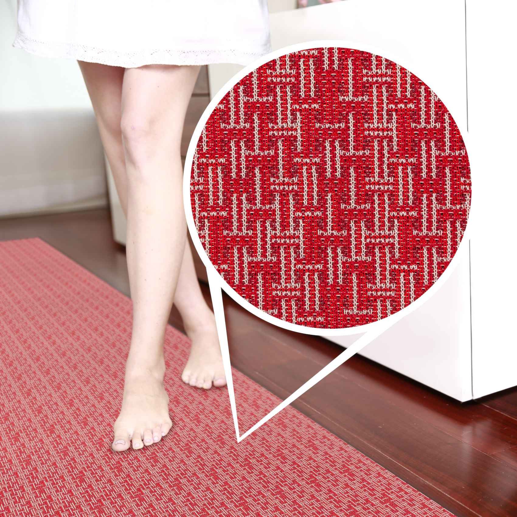 ANRO Küchenläufer ITACA Hochwertig Küchenteppich Teppich Textil, Eckig, Höhe: 3 mm, Velour – Bild 5 von 5
