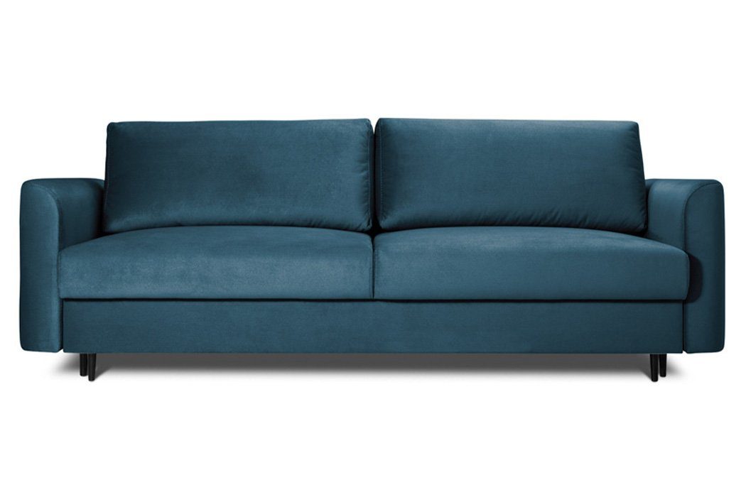 JVmoebel Bettfunktion Blau Sofa, Mit