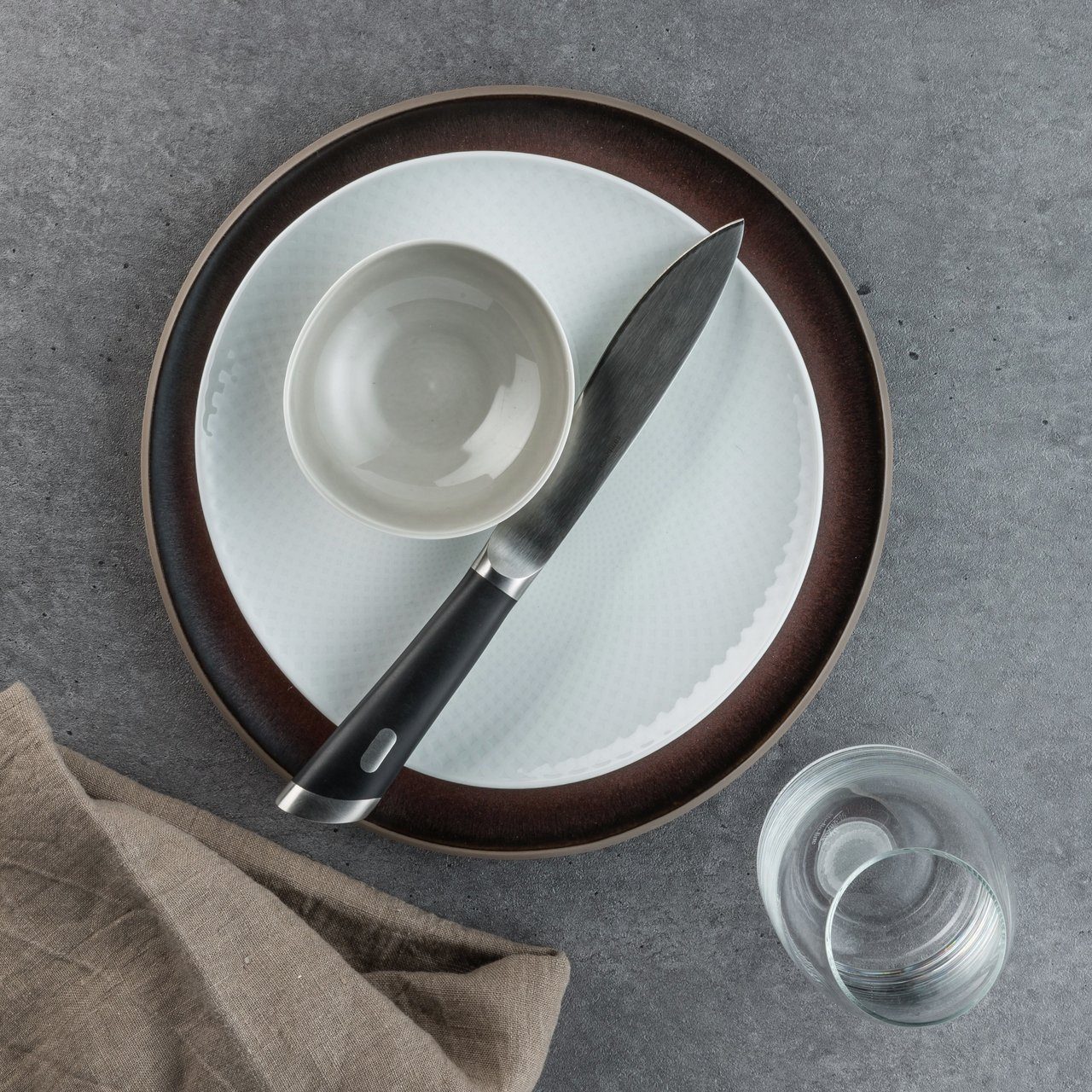 Rosenthal Frühstücks-Set Junto Weiss Frühstücksset 12tlg