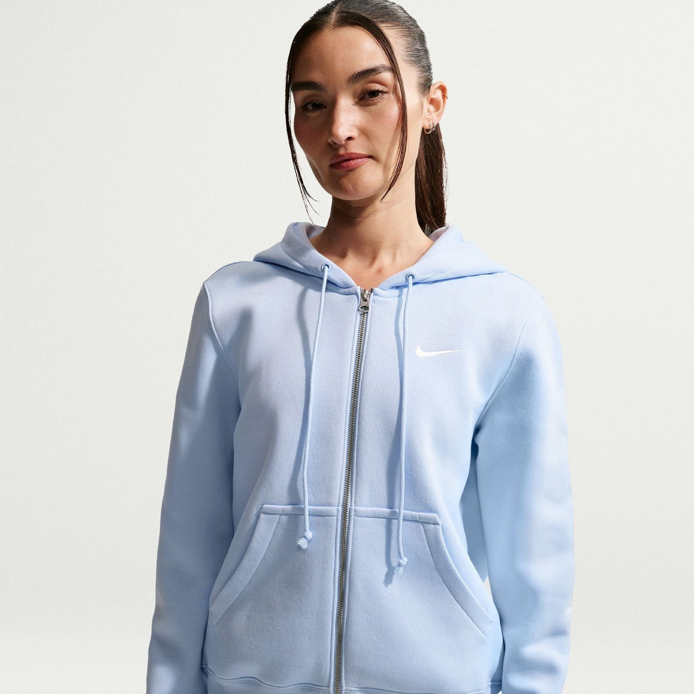 Nike Sweatjacke W NSW PHNX FLC STD FZ HDY HYDROGEN BLUE/SAIL