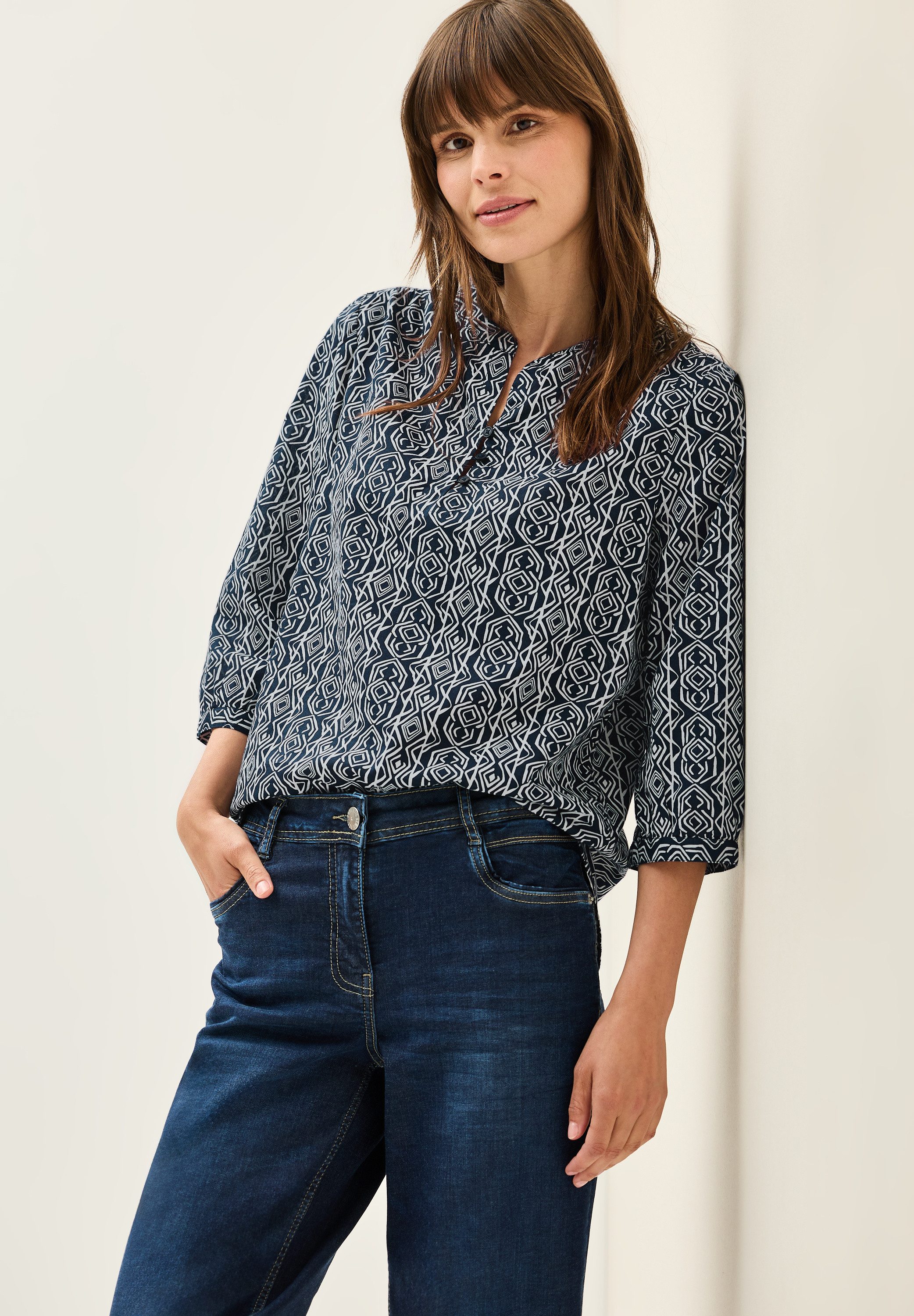 CECIL Druckbluse mit grafischem Muster günstig online kaufen