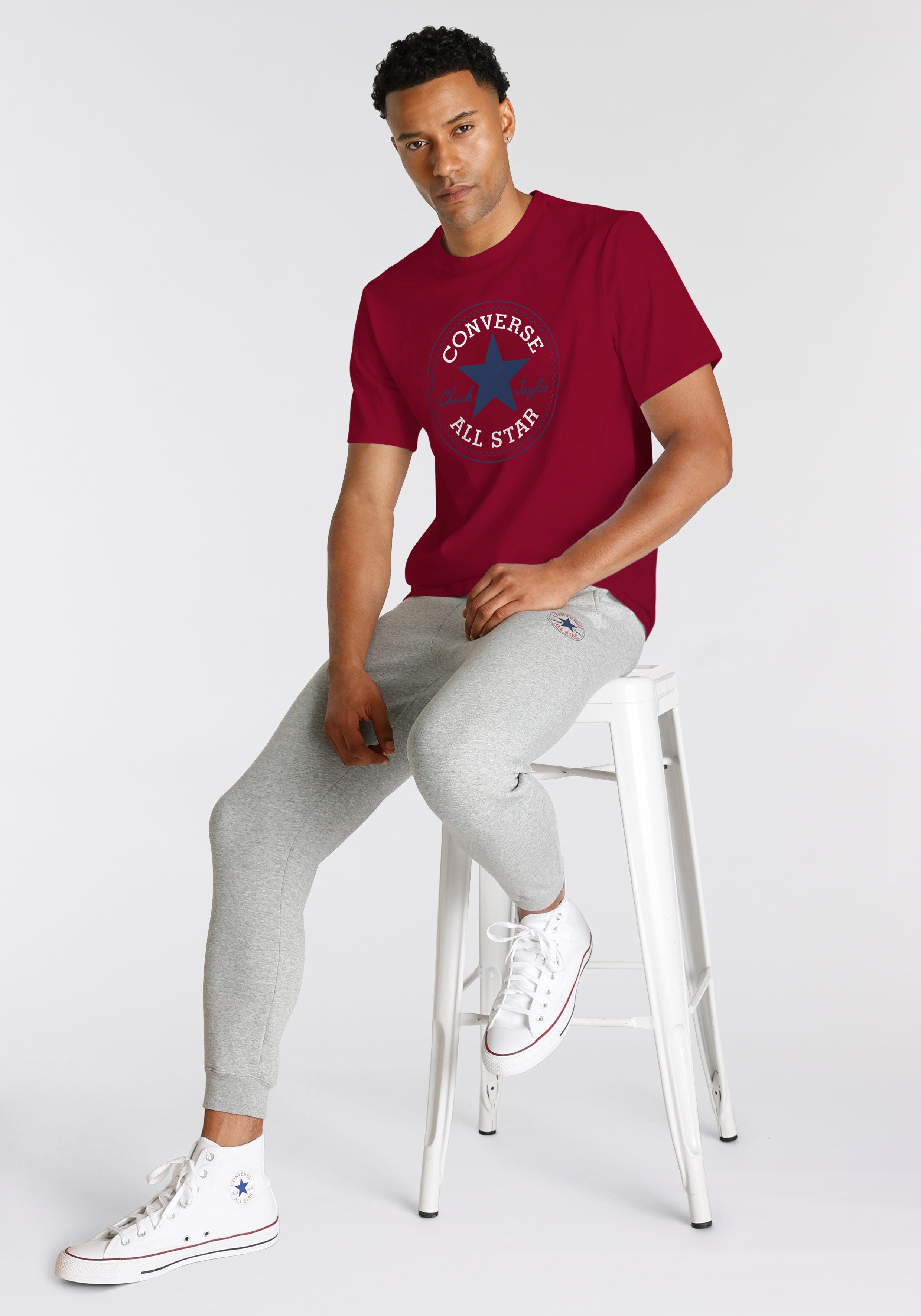 Converse T-Shirt CHUCK LOGO TEE günstig online kaufen