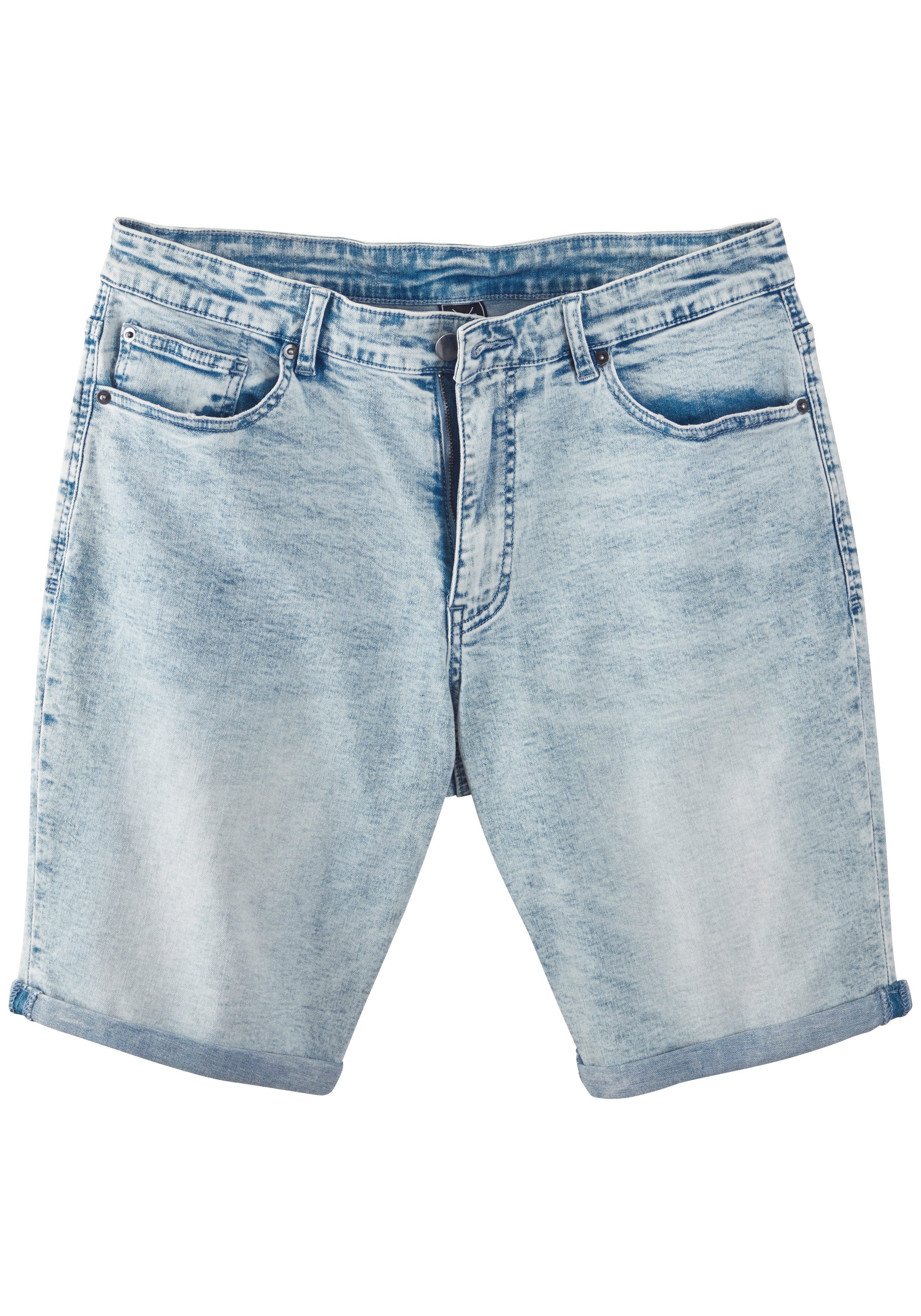 John Devin Jeansshorts 5-Pocket Shorts aus elastischer Denim-Qualität. € 39,99