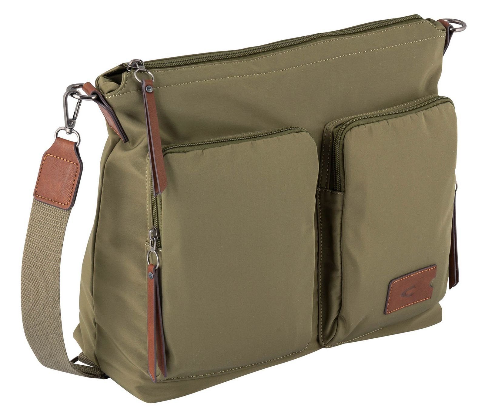 active Sky camel Umhängetasche Khaki