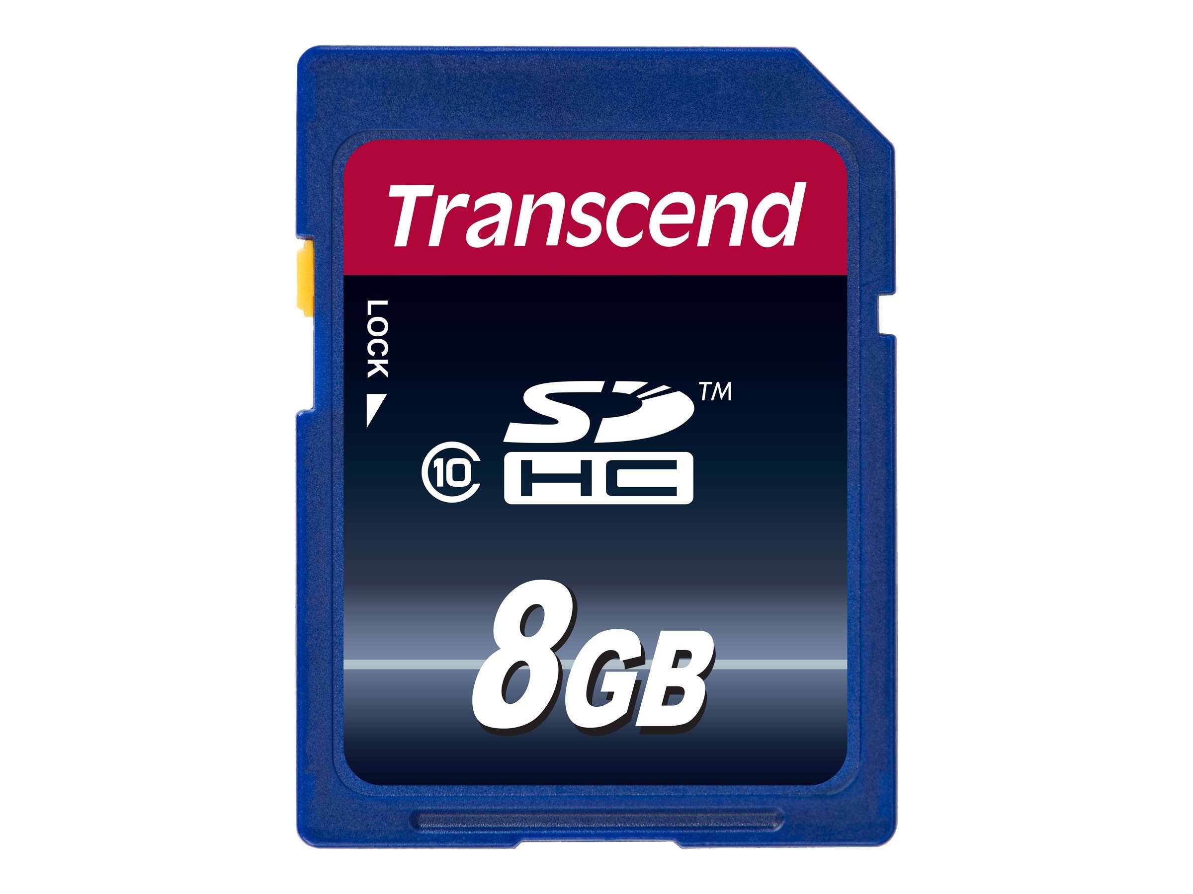 TRANSCEND Speicherkarte SD 8GB SDHC Class 10 Micro SD-Karte