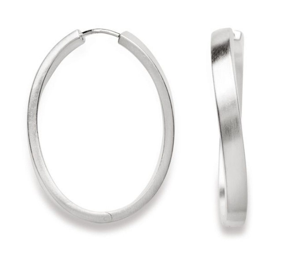 Bastian Inverun Paar Ohrstecker Bastian Inverun Creolen Silber 20811