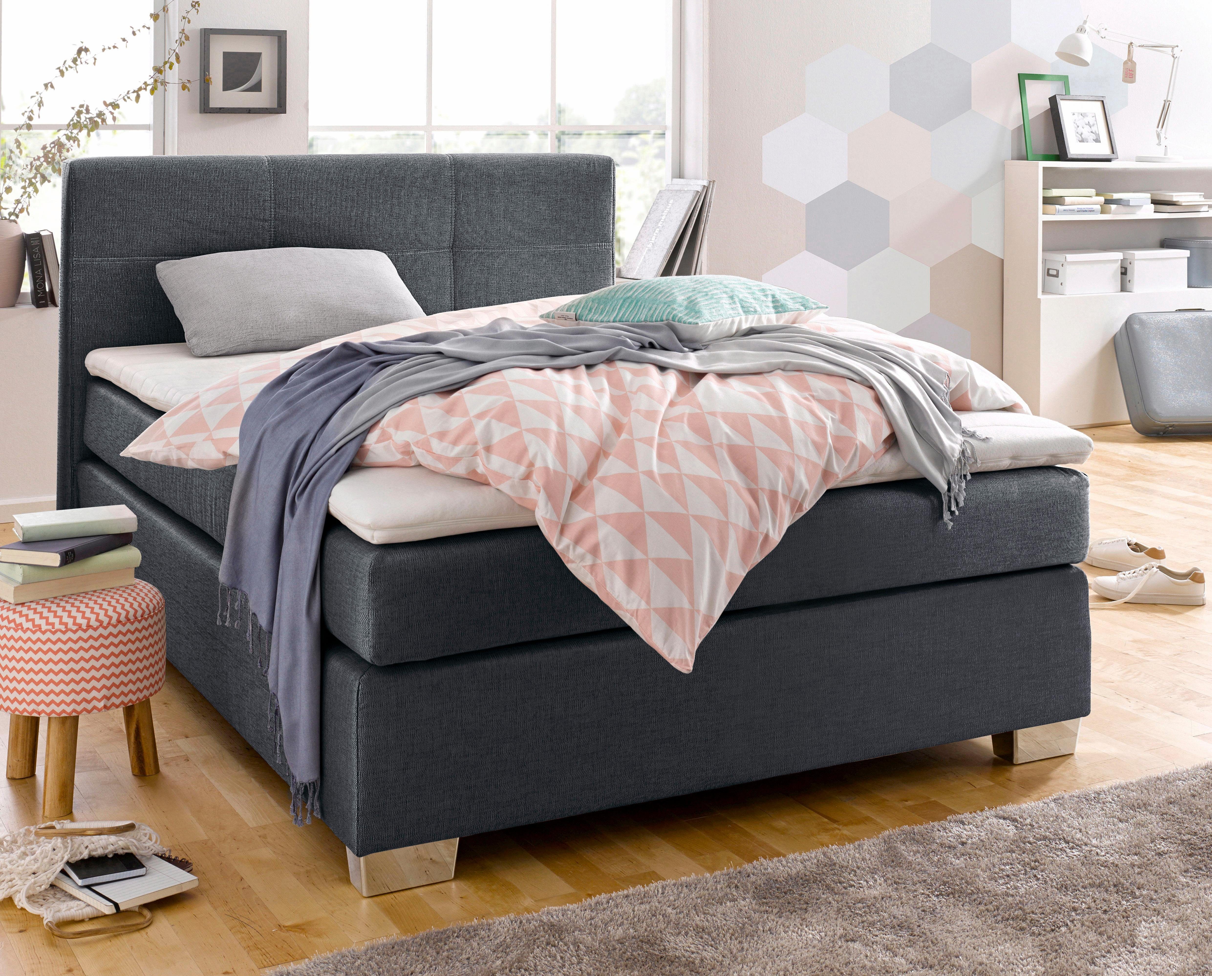 Jockenhöfer Gruppe Boxspringbett Evita, inkl. Topper günstig online kaufen