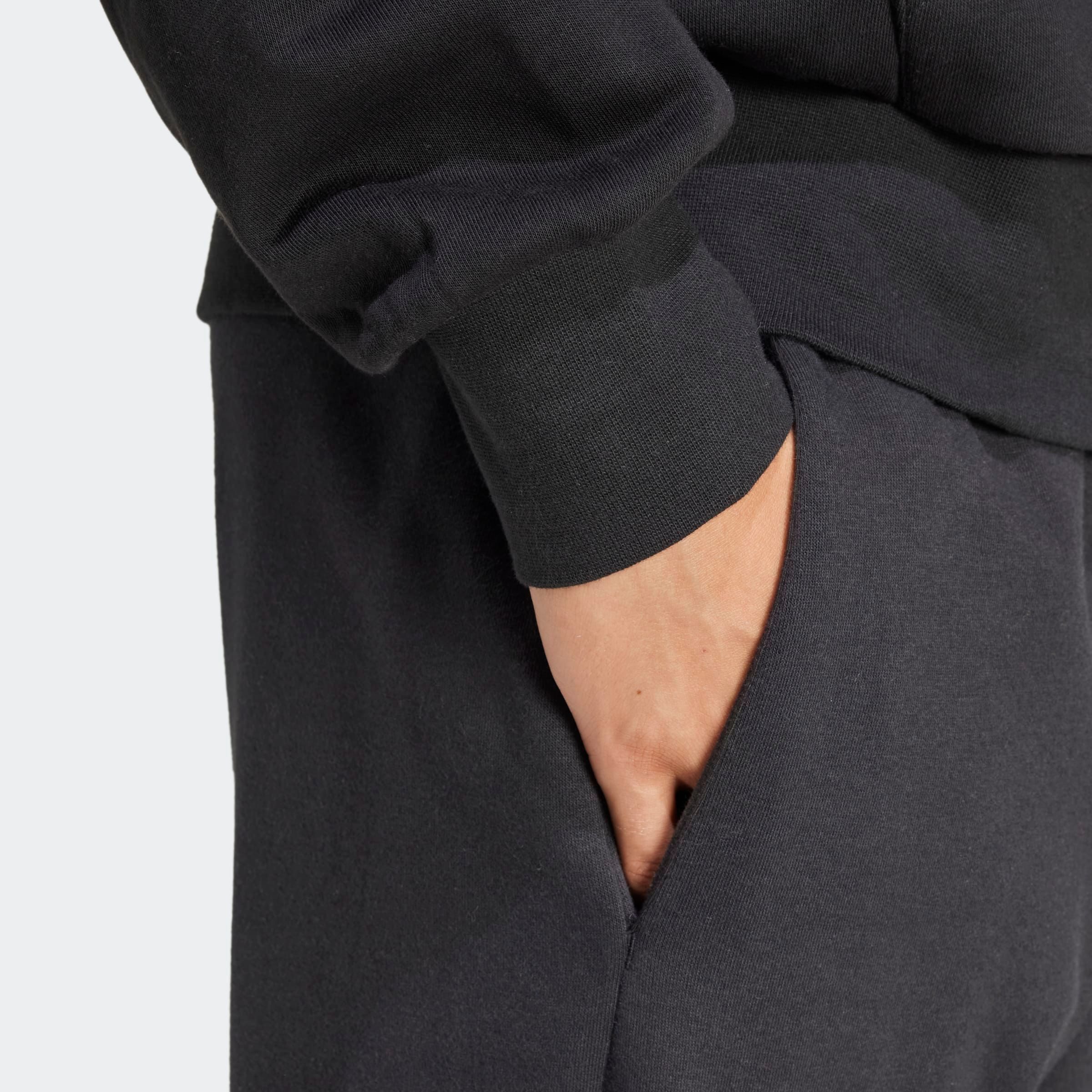 adidas Sportswear Sporthose ESSENTIALS LINEAR FRENCH TERRY aus Baumwolle, Polyester und Viskose, mit Kordelverschluss