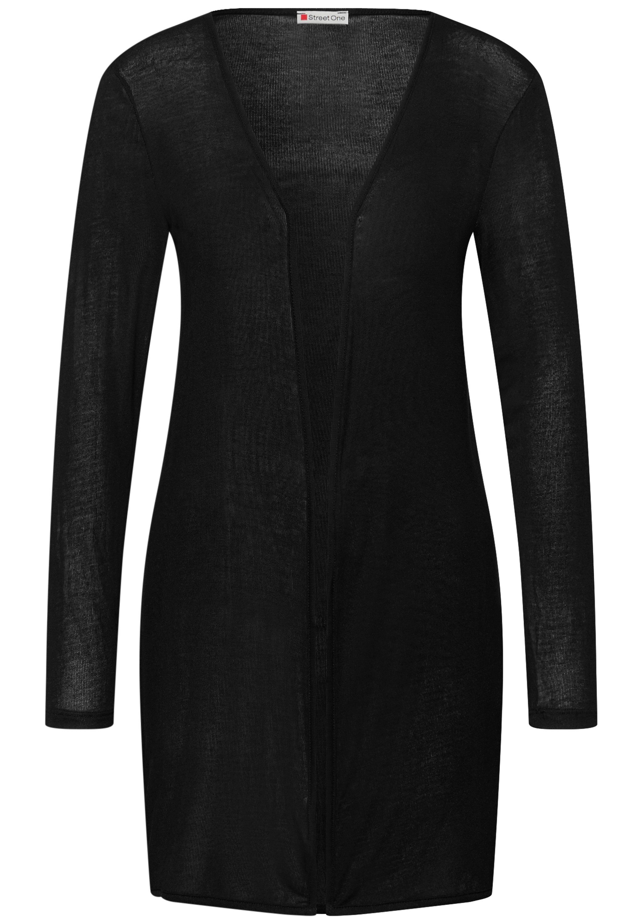 Longstrickjacke
