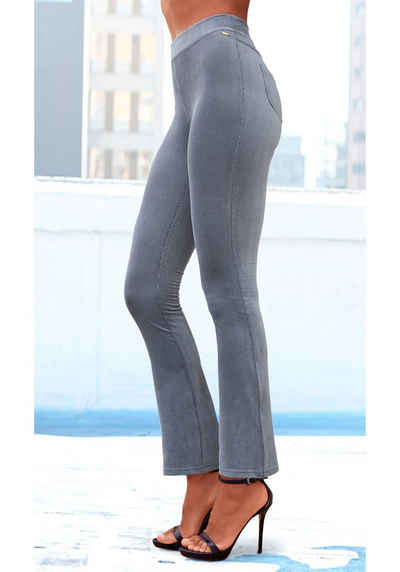 LASCANA Jazzpants aus weichem Material in Cord-Optik, Loungewear