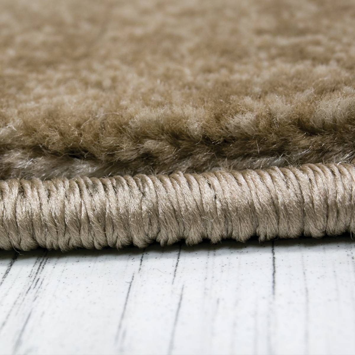 Vimoda Designteppich Teppich Wohnzimmer Modern Teppich braun kariert, Rechteckig, Höhe: 12 mm, Läufer Kariert,Konturenschnitt, klassisch Läufer Braun